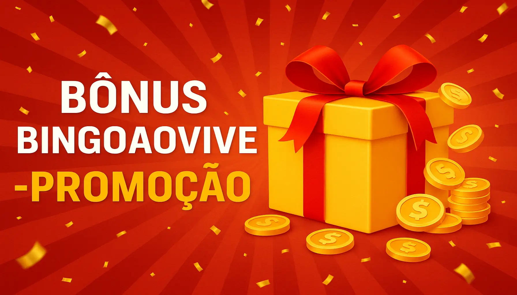 O bônus promocional BINGOAOVIVE é uma ótima maneira de começar sua aventura