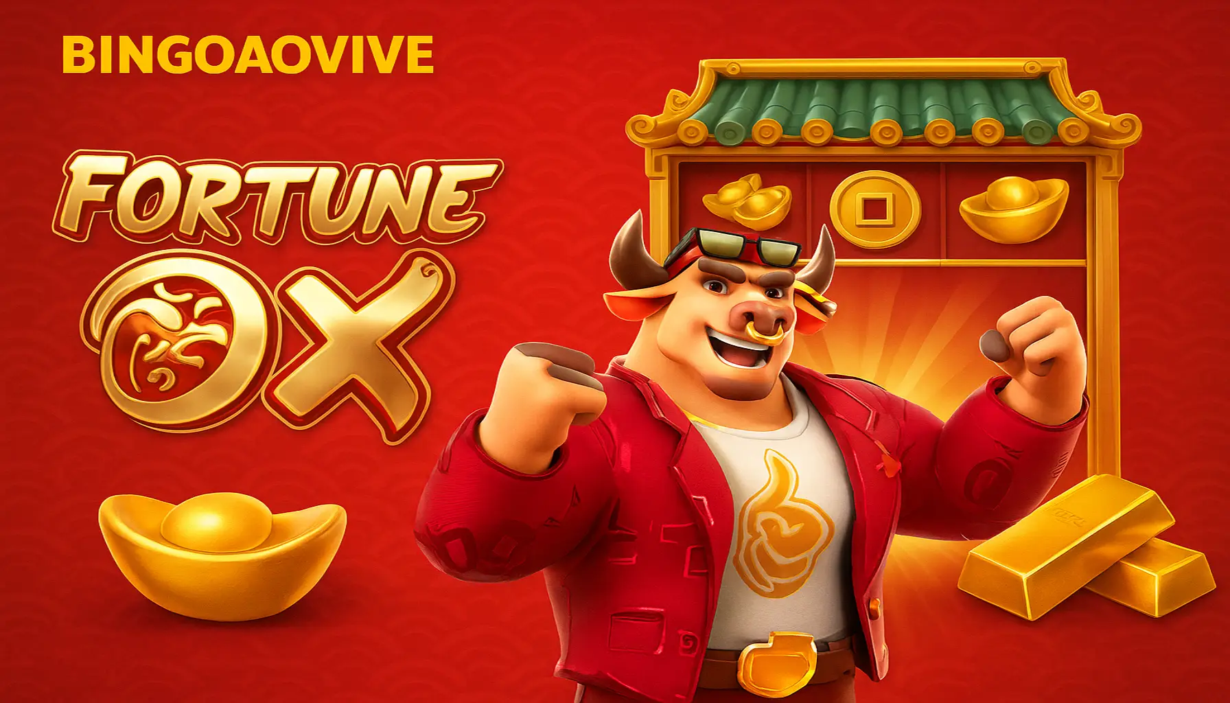Fortune Ox no BINGOAOVIVE - Aposte Agora e Reivindique Seus Ganhos