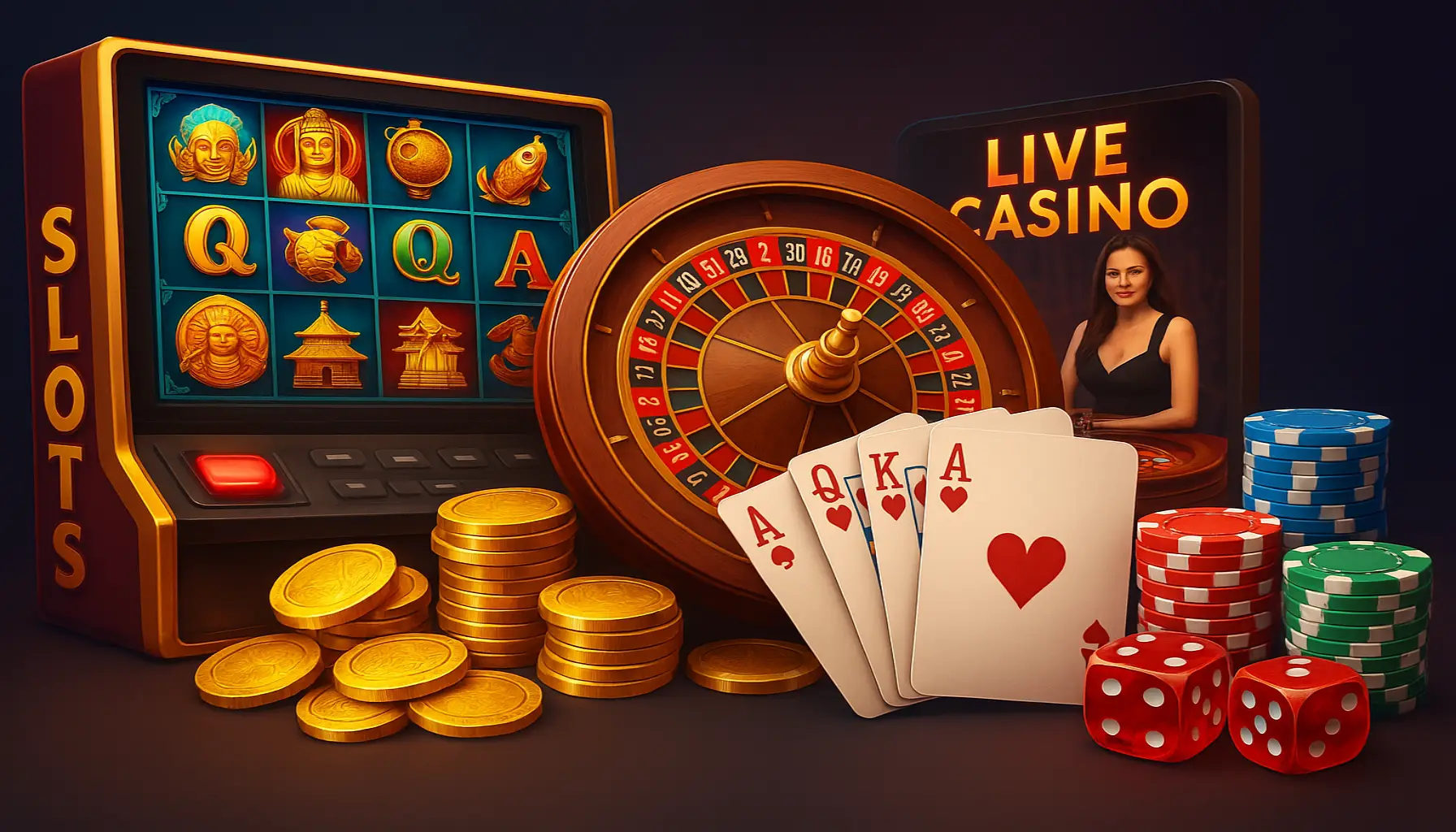 Jogos de cassino online BINGOAOVIVE