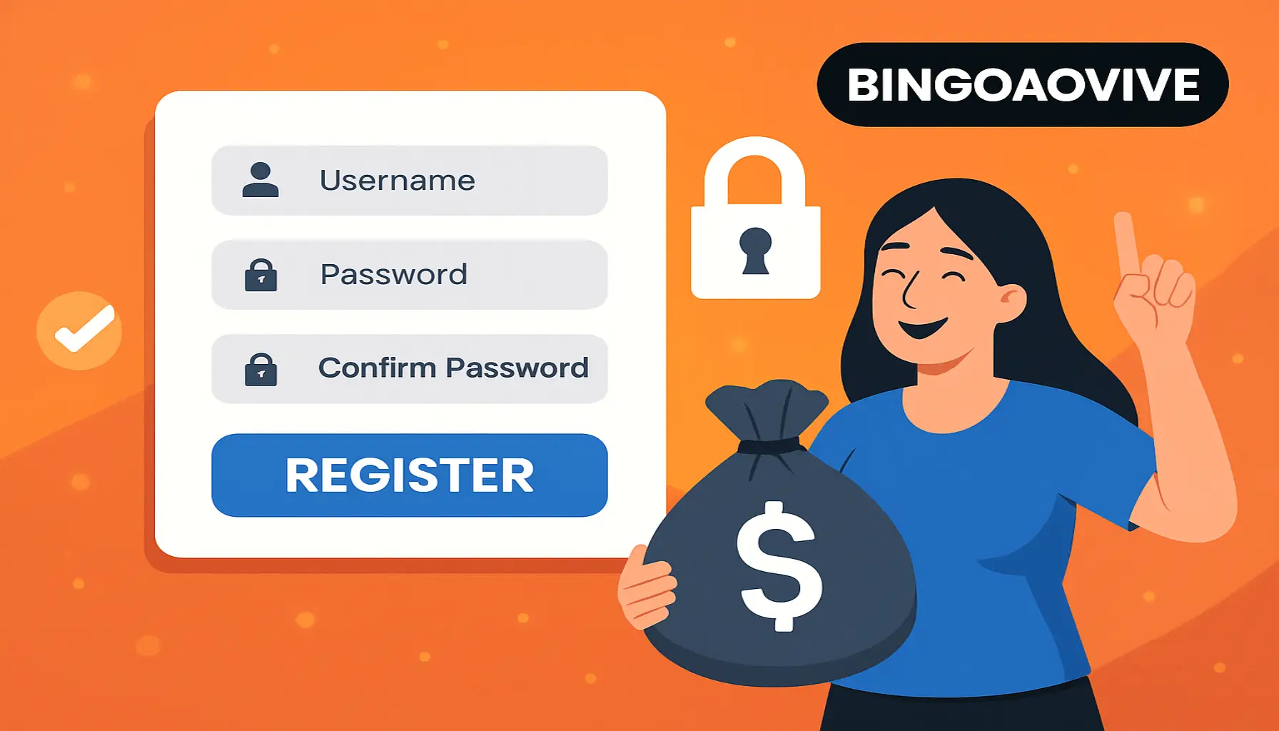 Não Perca tempo, o rRgistro na site BINGOAOVIVE